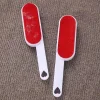 Reusable double-sided velvet pet hair brush